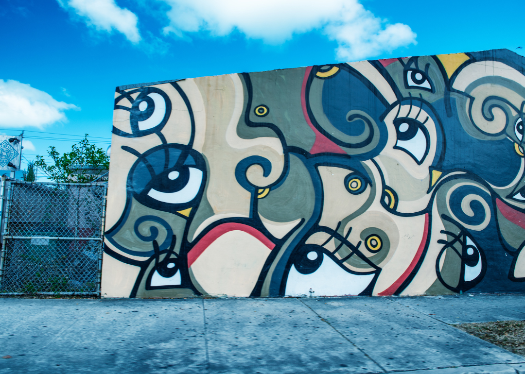 A mural at Wynwood Walls.