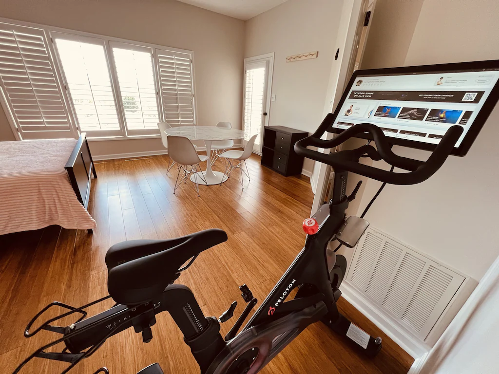 tennessee vacation rental vrbo peloton bike