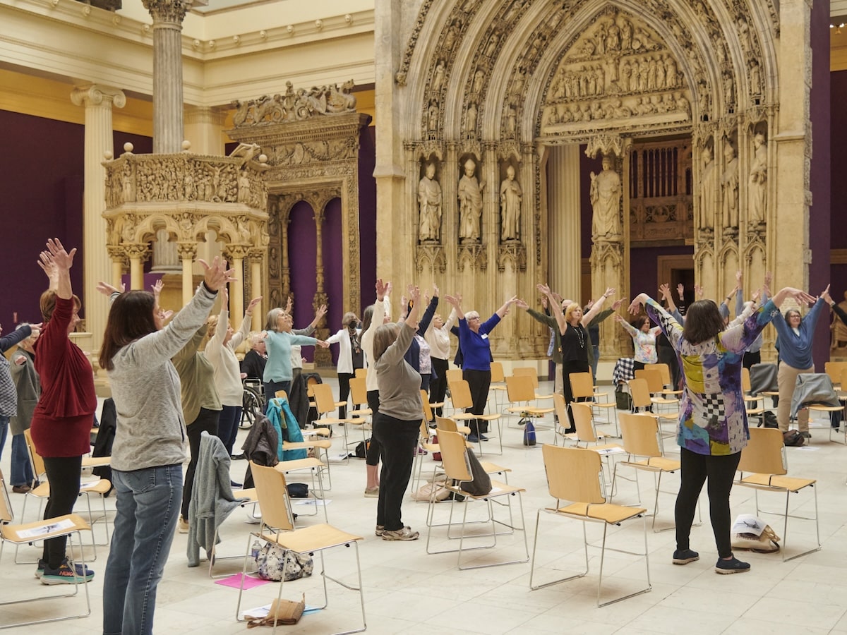 Chair yoga Carnegie Museum