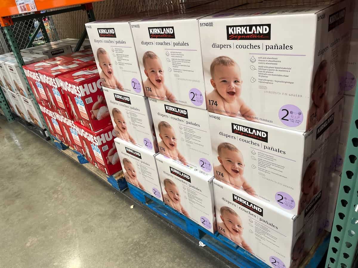 costco brand diapers