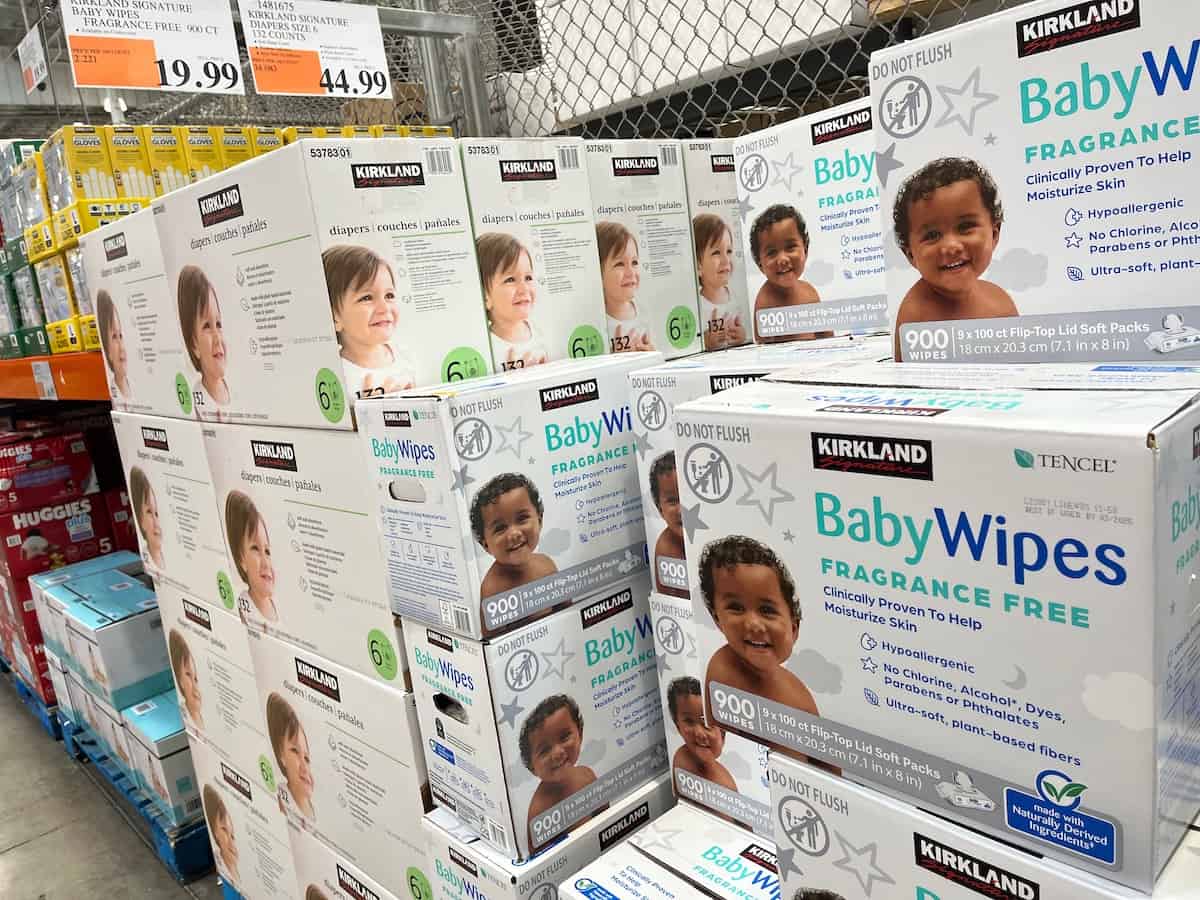 kirkland baby wipes