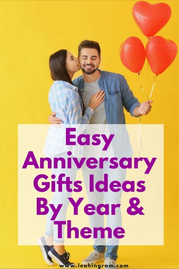 easy anniversary gifts by year and theme balloon5